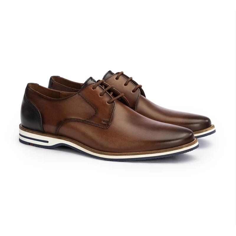 LLOYD ALTON Herre Sko DK.BROWN/NAVY Str. 40