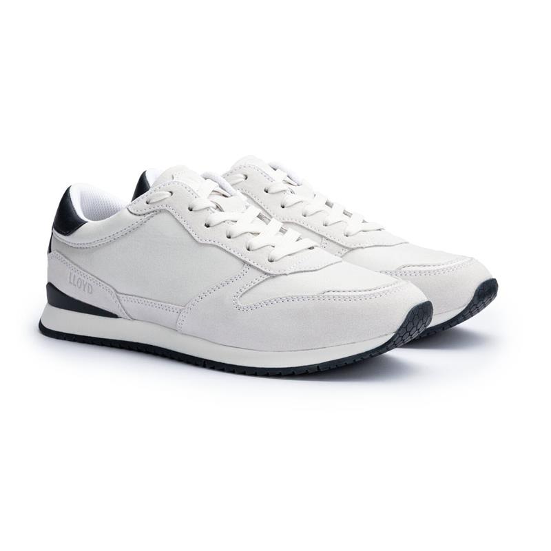 LLOYD SWIFT Herre Sneaker OFFWHITE/NAVY Str. 48