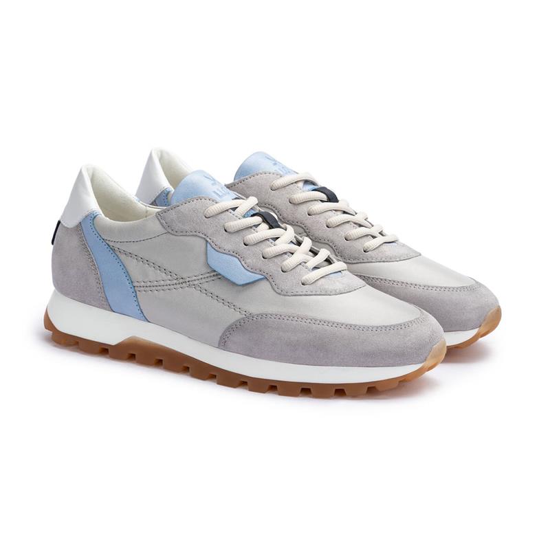 LLOYD MILO Dame Sneaker GREY/BLUE/WHITE Str. 40