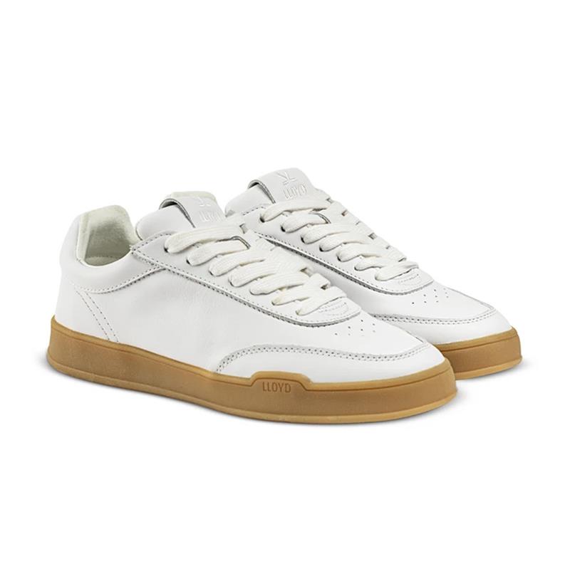 LLOYD PRIME Dame Sneaker WHITE Str. 36