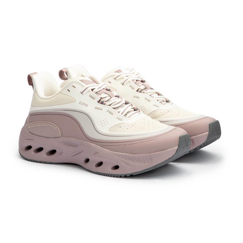 LLOYD DASH X Dame Sneaker ROSE/WHITE Str. 36