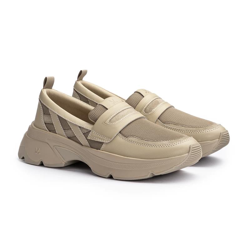LLOYD TESSO FLEX Dame Sneaker Beige Str. 36