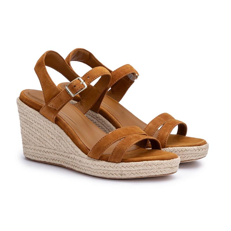 LLOYD VERA Dame Sandal CAMEL Str. 40