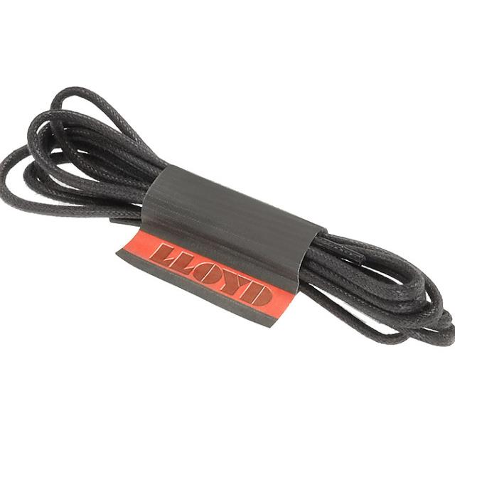 LLOYD EKSTRA SNØREBÅND Sort (7cm / Tynde)